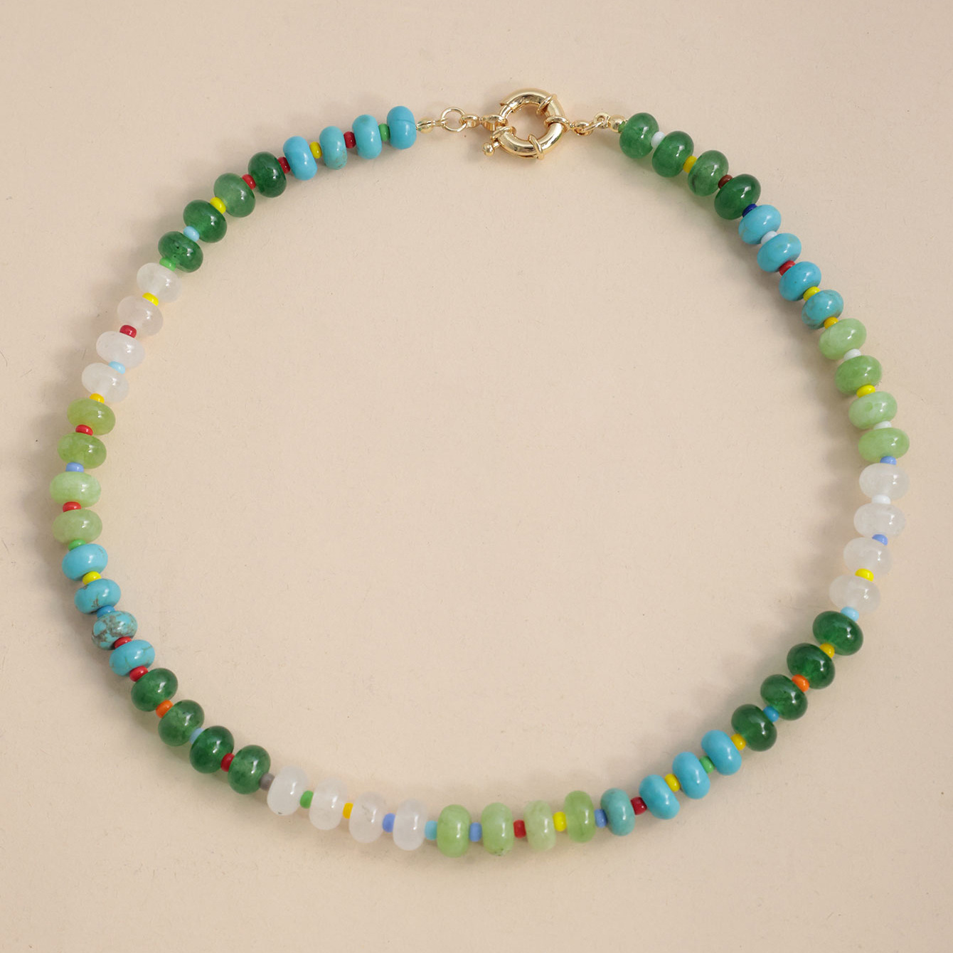20g Weight Natural Stone, Agate Inlay Material Bracelets, Necklace Classification Casual Occasion Alloy, Agate Material Color Block, Candy Pattern Unisex Gender Vacation Style Color Block Candy Bracelets Necklace Alloy Agate Natural Stone Agate Unisex Vacation Bracelets Necklace 3