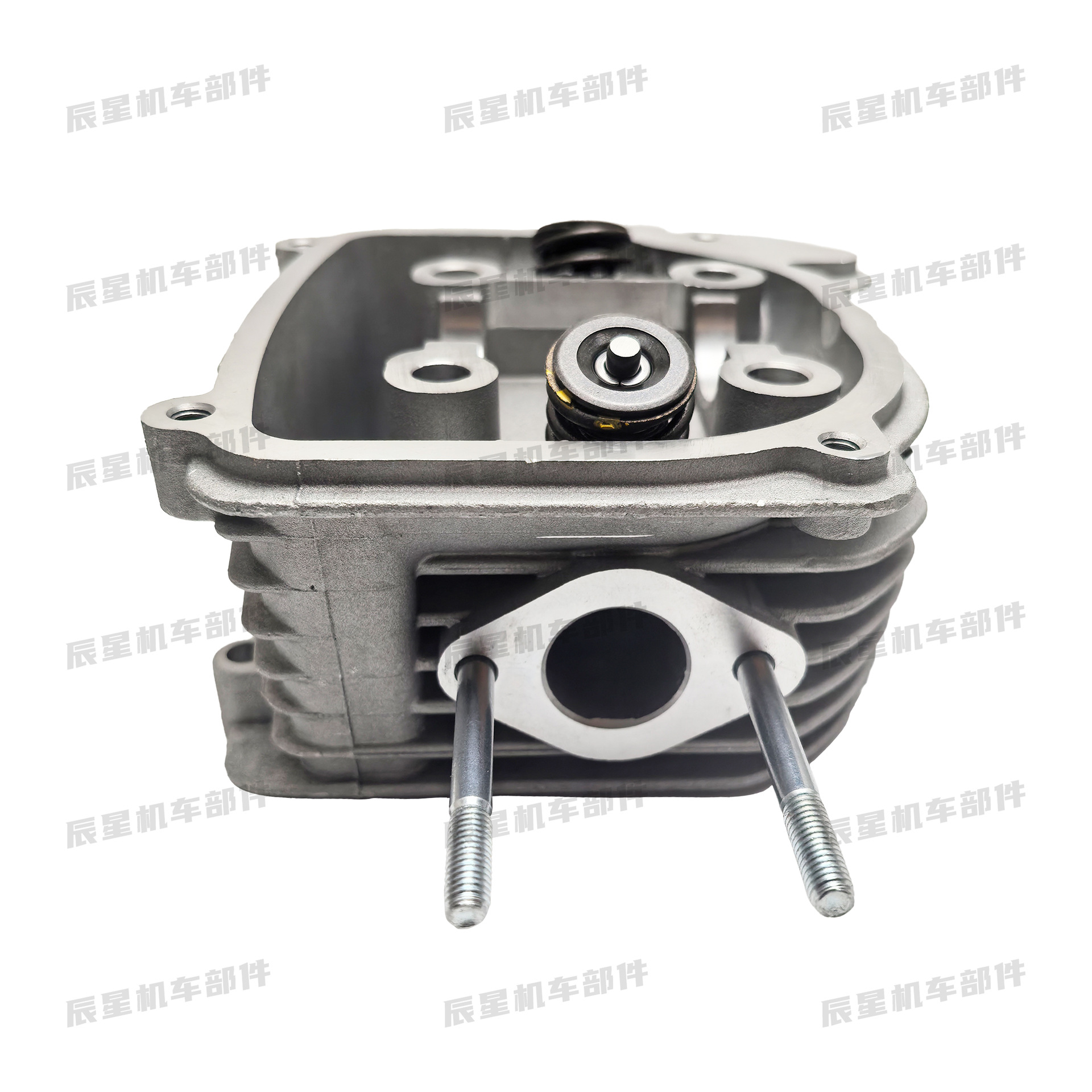 Pedal motorcycle engine parts GY6-200cc cylinder head assembly