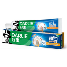 【清仓】DARLIE好来原黑人牙膏超白密泡小苏打牙膏140g椰子油味