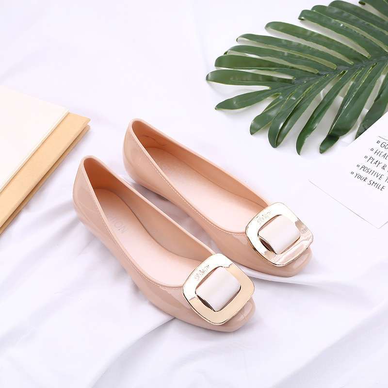 사각 버클 살구