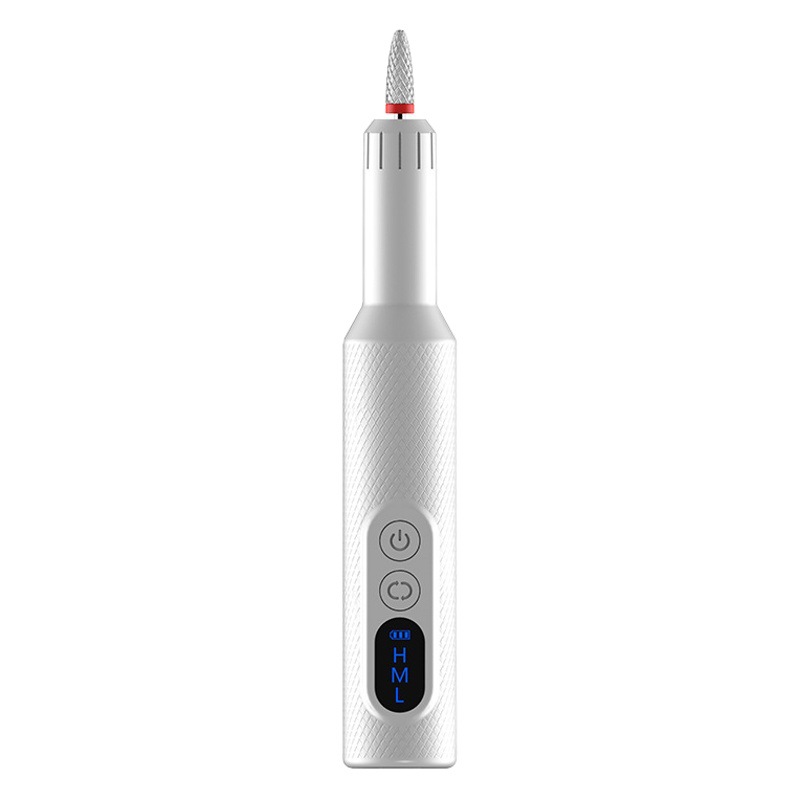 Russian Wb Nail Drill Machine with Base and Display Screen, Electric Nail Polisher for Removing Cuticles, Pen-Style