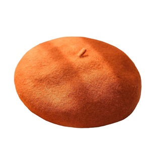 Personalized Pure Color Beret, Autumn and Winter Sheep Manufacturer Octagonal Hat, Casual Wool Warm Hat, Custom-Made, Custom-Made Factory