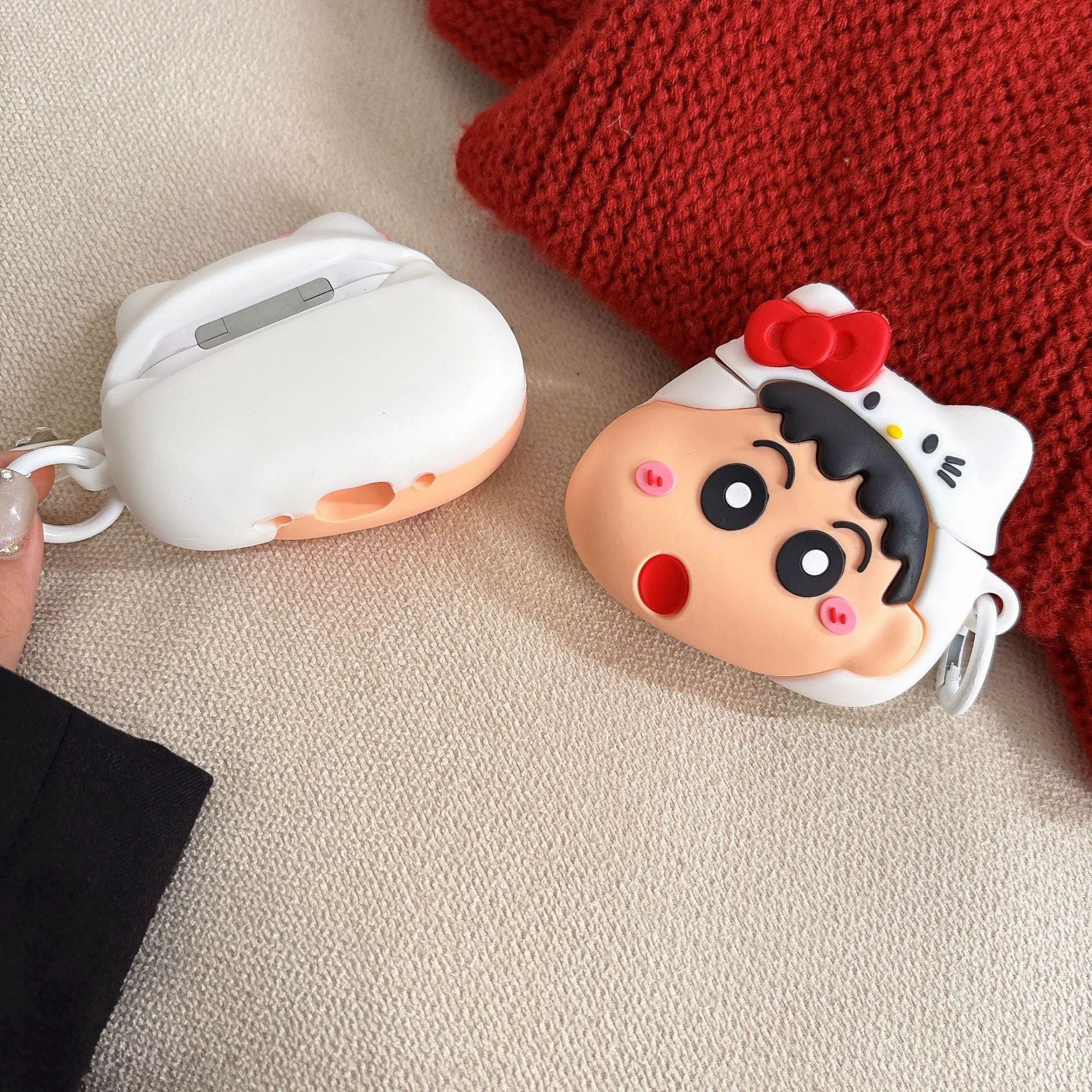 Apple, cartoon compatible headphones, 2/3/4, bluetooth
