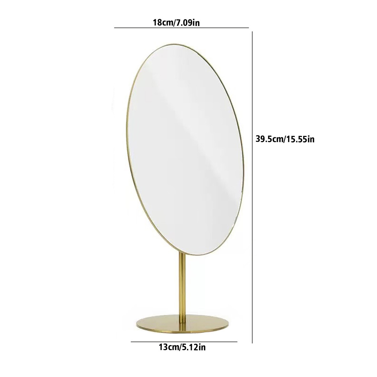 ��ɫ��Բ�θ��徵�����滯ױ��̨ʽ��ױ����ż�Լ���鱦̨ר��