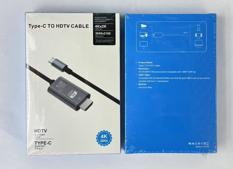 厂家Type-C转HDTV转接线 4K高清线 笔记本电脑手机平板投影投屏线|undefined