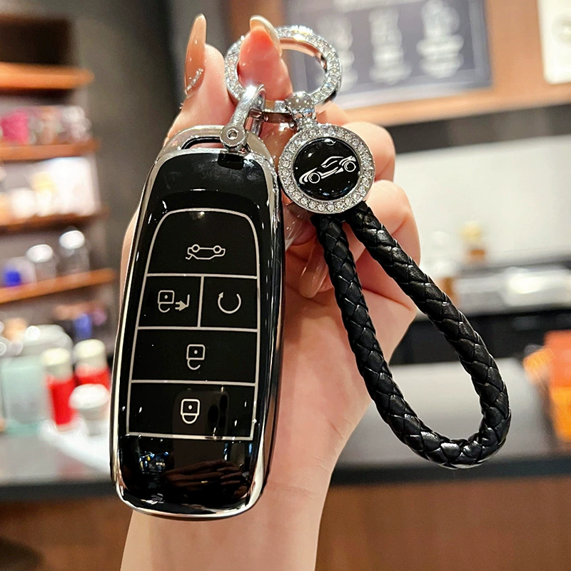Подходит для GAC Aion S Plus — чехол для ключа 2022, электроавто Aion S Mei 580 Trumpchi Aion Y — защитный корпус