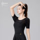 Latin Dance Top New Summer Women's Adult Modern Dance Practice Clothes Ballroom Dance Top Performance Costume
