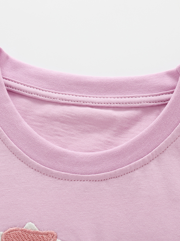 Malwee transfronterizo niñas dos piezas de verano nuevo estilo europeo y americano para niños pequeños adorables niñas pequeñas conjuegos de niños casuales