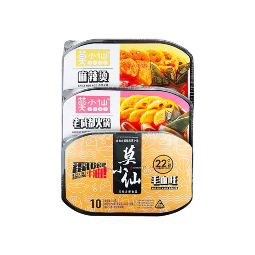 Mo Xiaoxian Old Chengdu Spicy Hot Pot Mao Xue Wang Self-Cooking Self-Eating Self-Heating Hot Pot Convenient Lazy People Fast Meal Maocai Wholesale