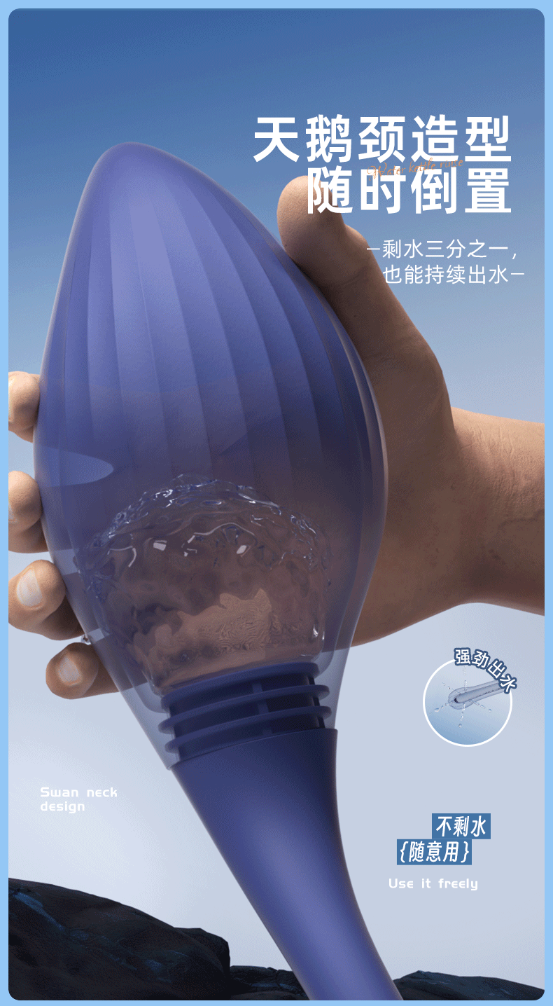 Swan Anal Irrigator with Five-Direction Nozzle, Deep Clean and Backflow Prevention — detail image 6