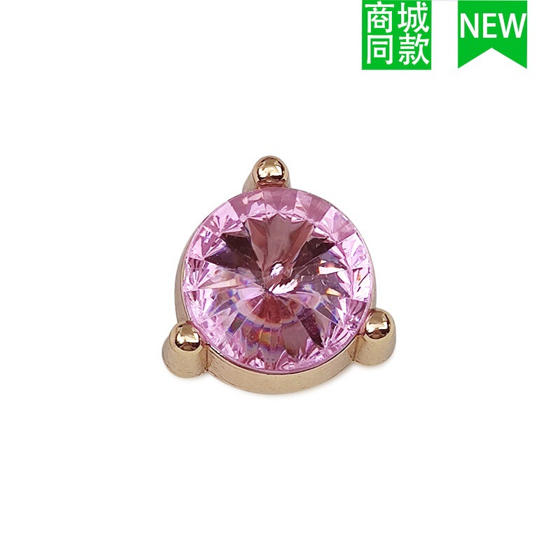クロスボーダー卸売新しいクロックスアクセサリー靴バックル金属レターチェーン適応クロス靴花 DIY アクセサリー|undefined
