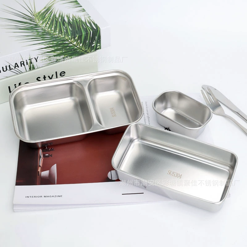 304 тарелка из нержавеющей стали тарелка для барбекю гарнир тарелка для кухни тарелка лоток для приготовления пищи тарелка квадратная тарелка с фруктовым холодным соусом небольшая тарелка