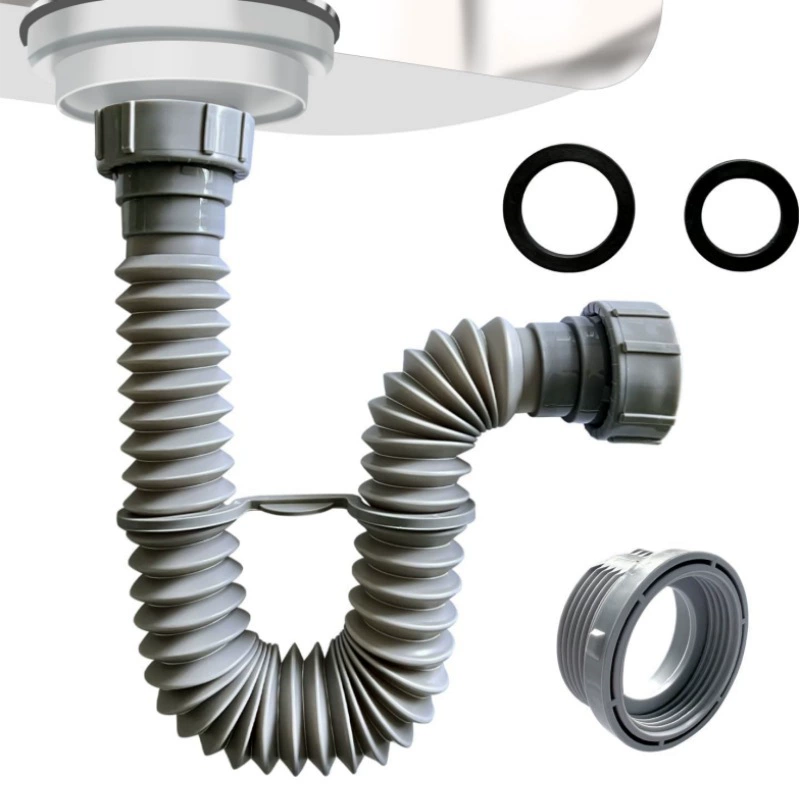 Трансграничная раковина Овощная раковина Одиночная двойная головка 4045 Телескопный шланг швабры