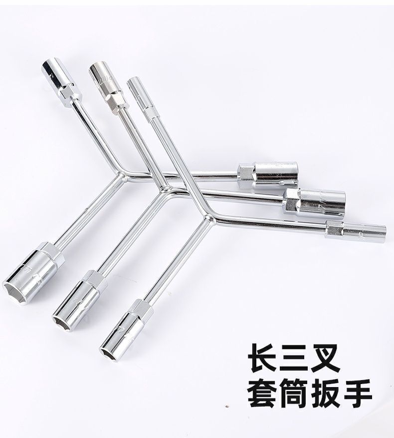 Fabricante de llaves de tres puntas 8-10-12 Llave de tubo hexagonal de tres puntas Llave de tubo tipo Y Herramienta manual que ahorra mano de obra