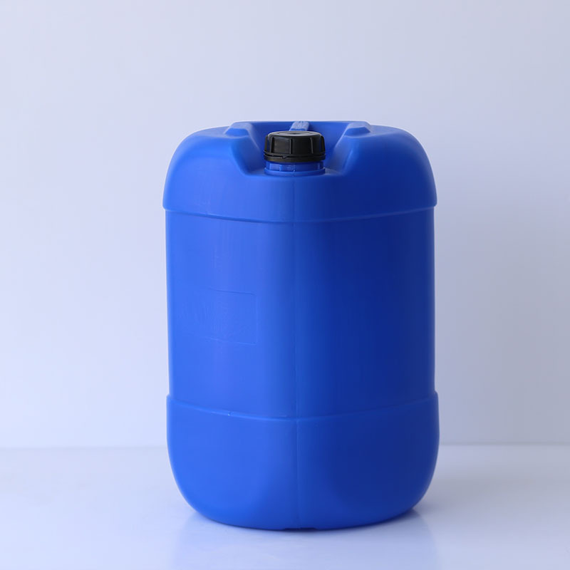 湘雄加厚带盖蓝色透明工业化工包装塑料桶30l堆码闭口塑料桶批发