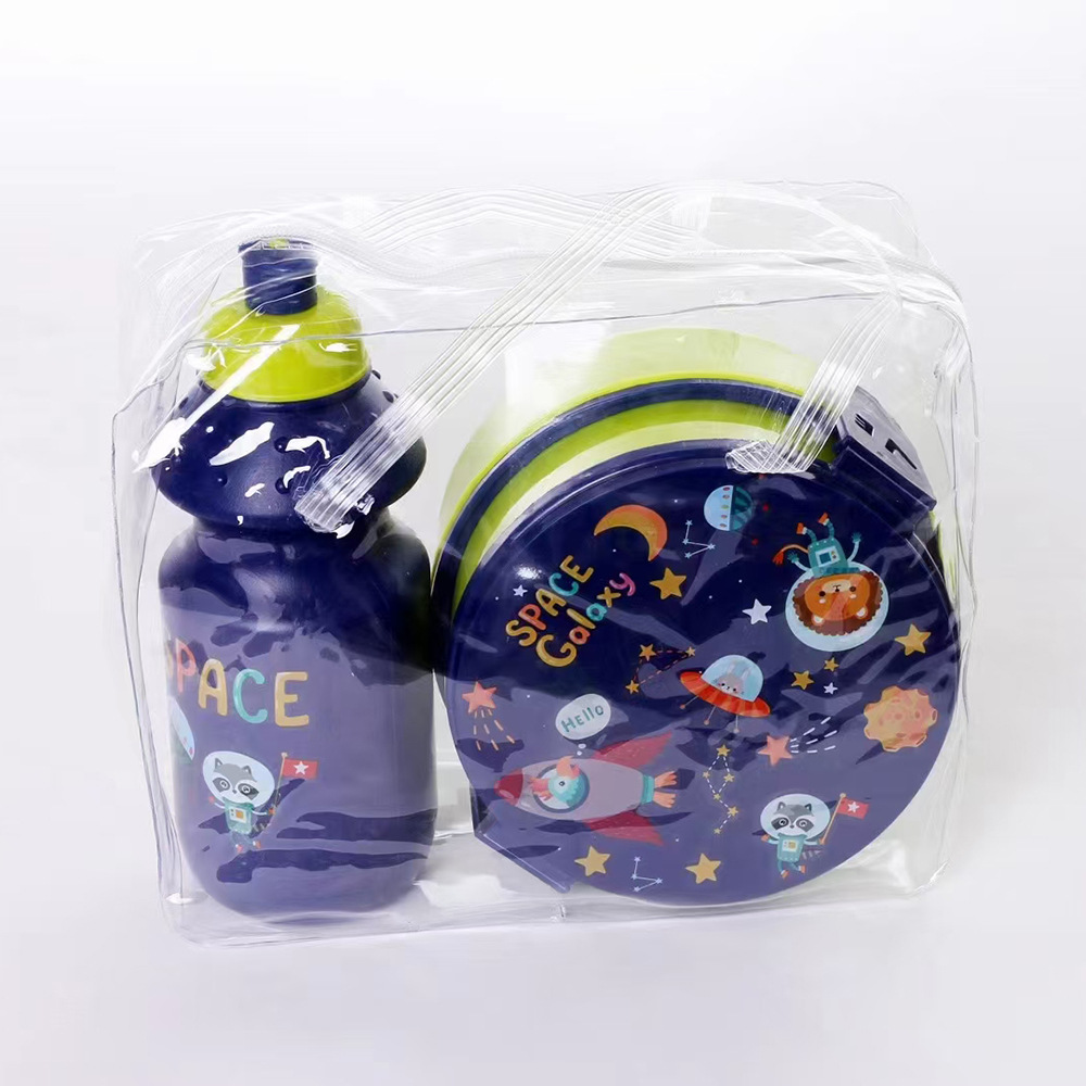 饭盒套装双层圆