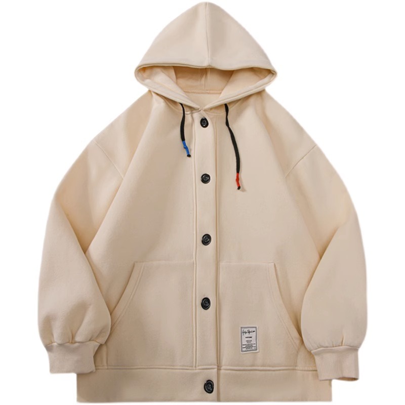 Marca de moda 2023 nuevo suéter con capucha los hombres primavera y otoño estilo coreano chaqueta suelta