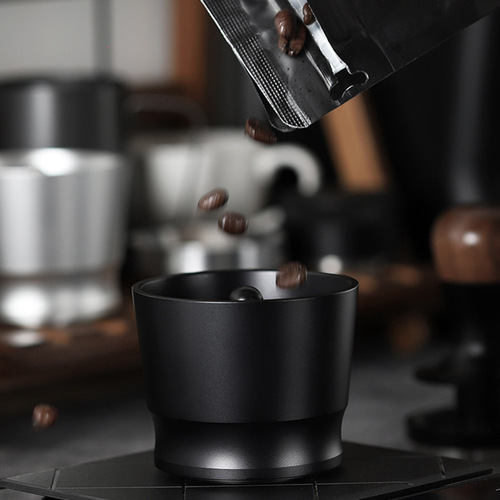 咖啡机接粉器适合HG43磨豆机落粉杯51mm/58mm意式咖啡手柄布粉器
