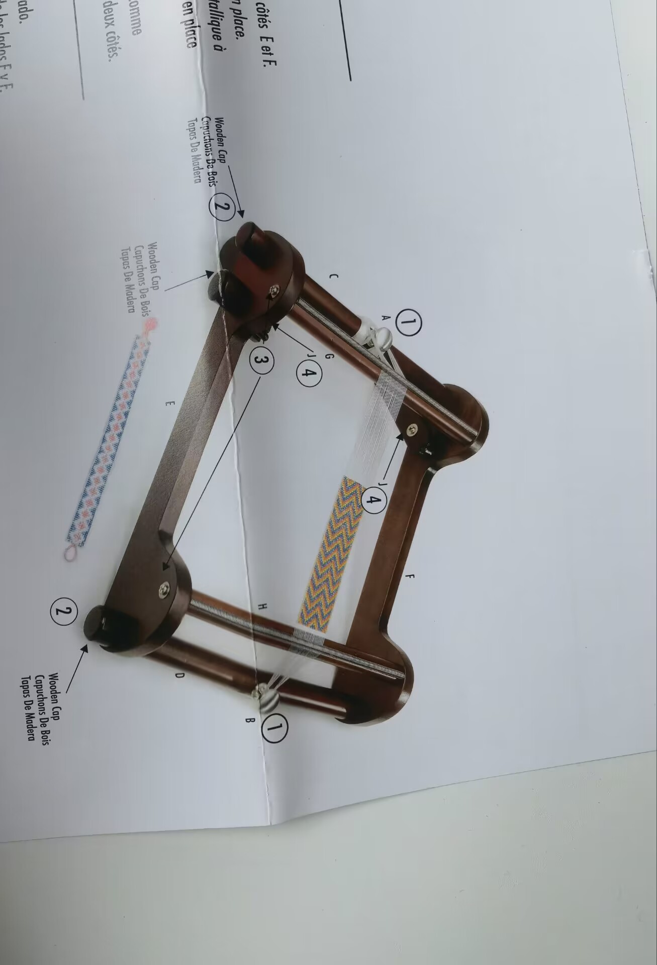 Fabricante al por mayor retro telar doméstico niños DIY productos a mano