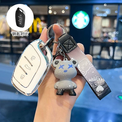 Car key bag – Five Es5 Car 4 New 2026 - model-a-pearl-white-single-shell-chameleon-buckle