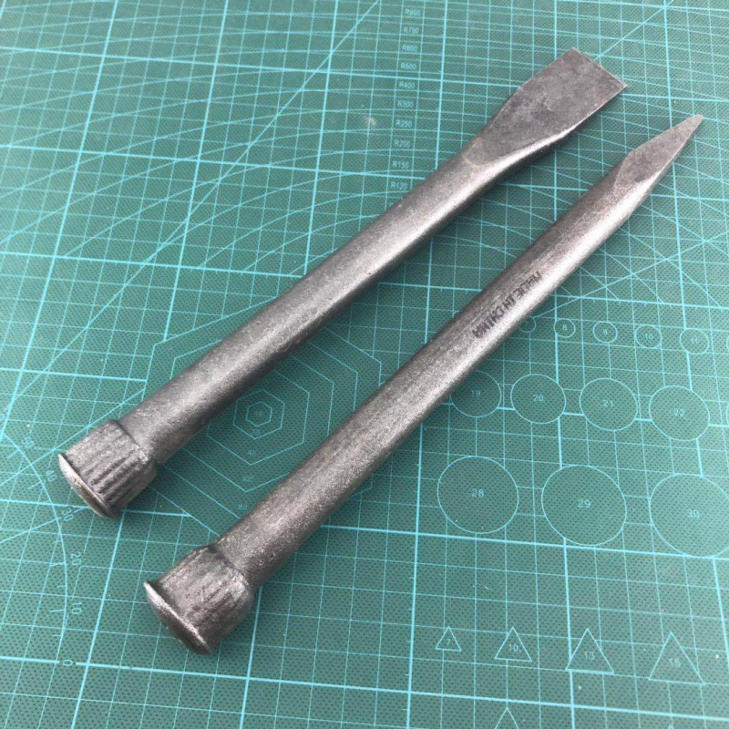 Duzi cement chisel special steel flat head chisel pill -like punching stonemith hammer hammer split stone tools stone chisel