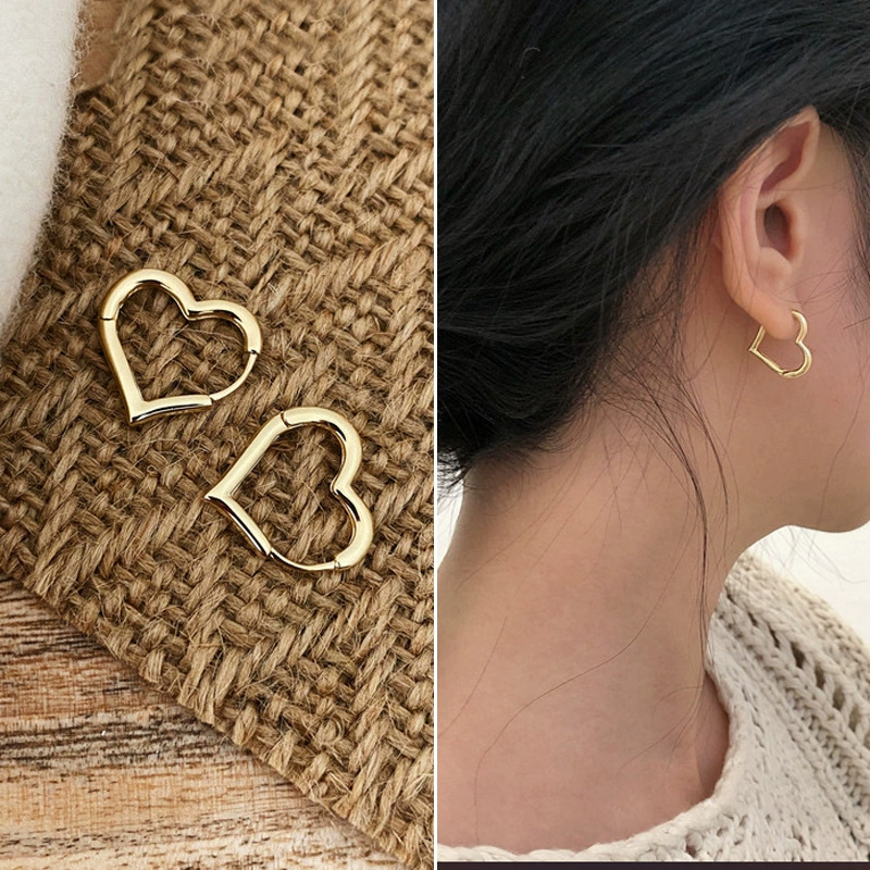 Earrings Silver 925 — Demi-season European Style, Simple Elegant Bright Design, Gold & Silver Options