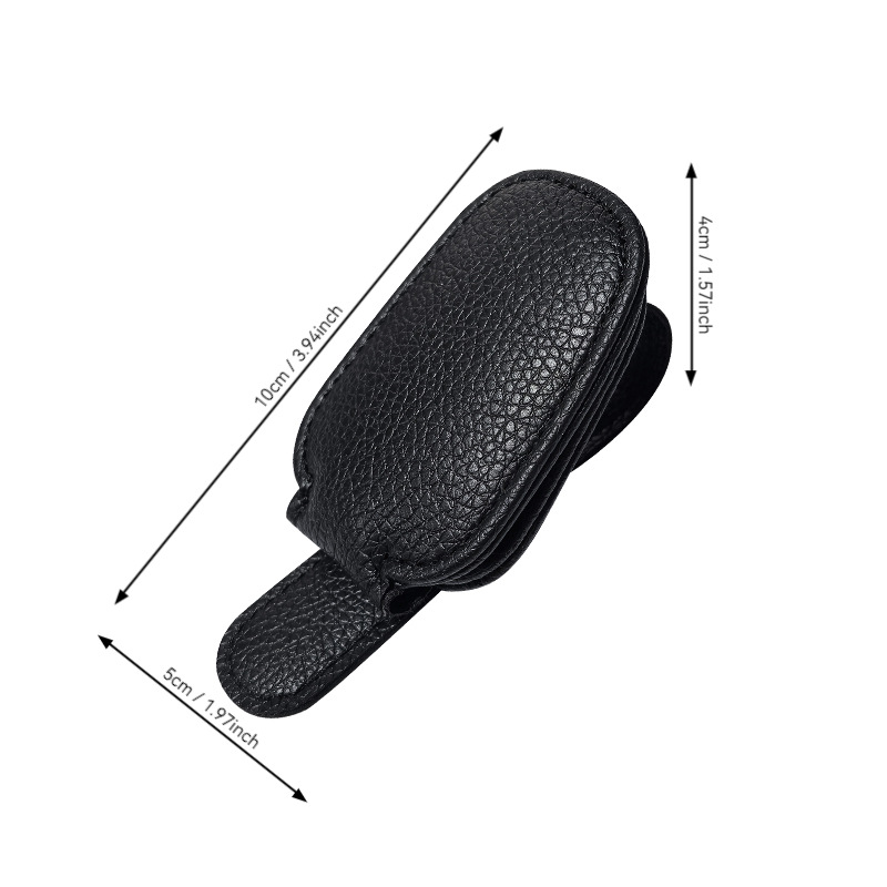Cross-Border Car Glasses Clip Multifunctional Car Sun Visor Storage Clip Glasses Holder Car Sunglasses Clip Interior Supplies