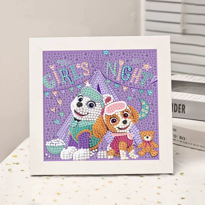 Набор для алмазной вышивки (Sanrio) Пикачу в раме, 17×17 см, комплект для полного стежка DIY