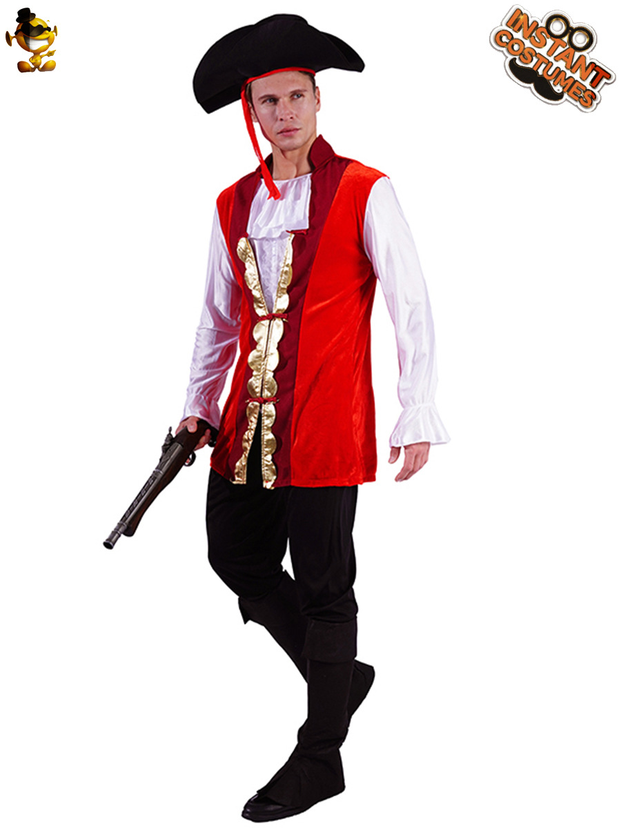 Halloween hombres y mujeres pareja de corte Barco Pirata princesa Cosplay rendimiento etapa traje del partido image 5
