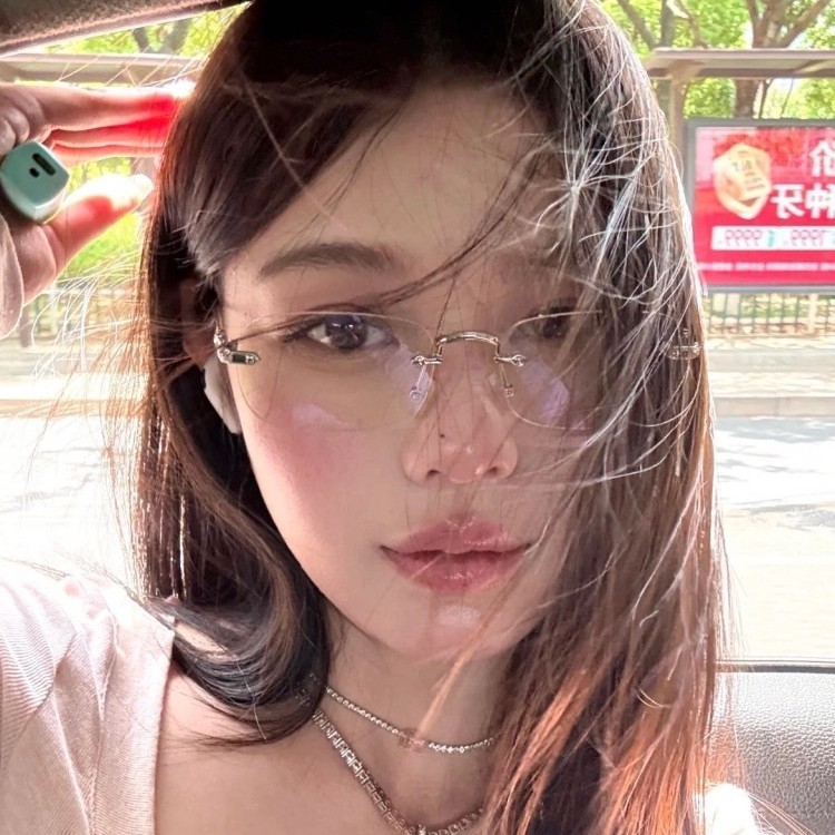 超軽純欲無枠近視メガネ女ins韓国版お姉さんは度があります。|undefined