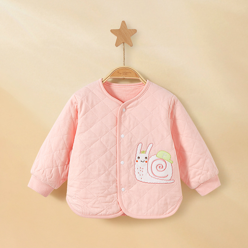 Capa de algodón para bebés otoño y invierno chaqueta de algodón para niños ropa de invierno gruesa niñas chaqueta de algodón caliente para bebés