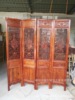 Wood carving technology To fake something antique Doors and windows Ming furniture Poetry and painting Hollow carving a living room move fold partition