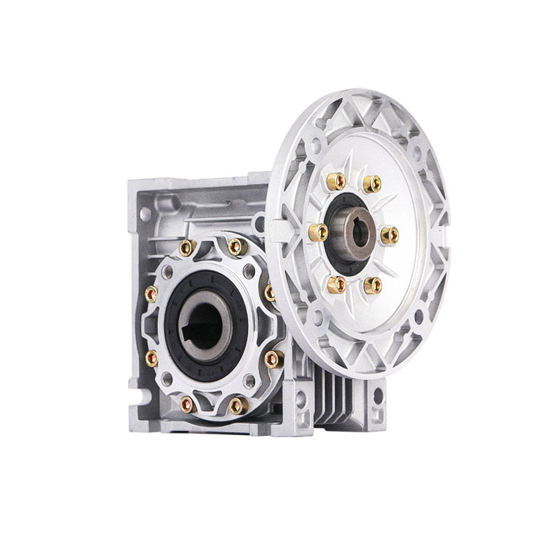 Nmrv Worm Gear Reducer Aluminum Shell Gearbox Servo Worm Gear Single-Stage Reducer Rv Reducer