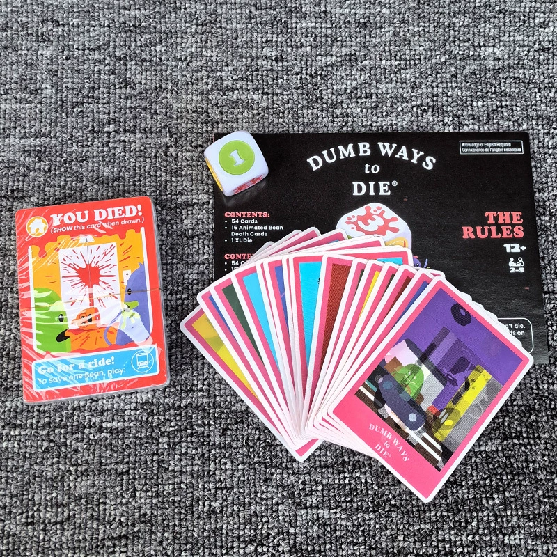 Новая игра в карты Plush DUMB WAYS to Die