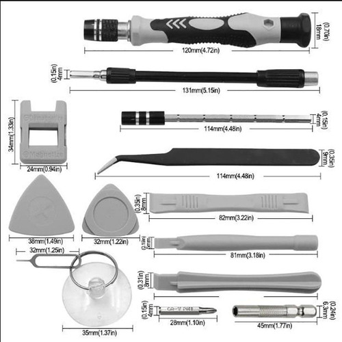 115-in-1 cross-border hardware tools watch disassembly machine precision repair multi-function combination screwdriver set batch