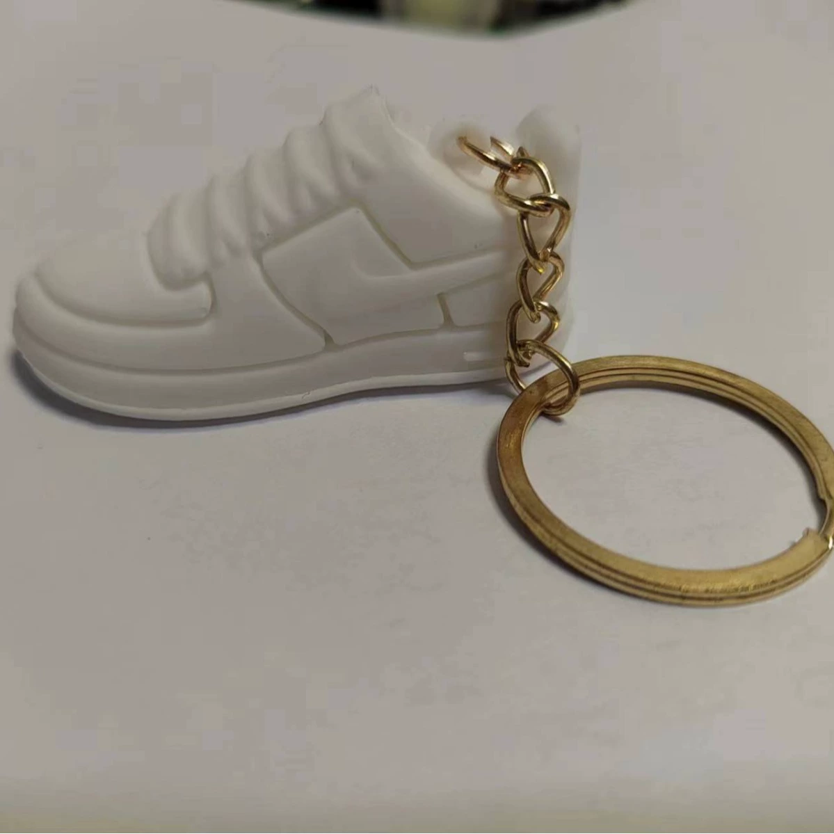 Factory wholesale Air Force One 3D keychain AJ mini shoe mold bag pendant AF1 shoes keychain direct sales Factory wholesale Air Force One 3D keychain AJ mini shoe mold bag pendant AF1 shoes keychain direct sales