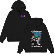 Hot Sale Hoody Rapper Orelsan Civilisation Album Hoodie Wome