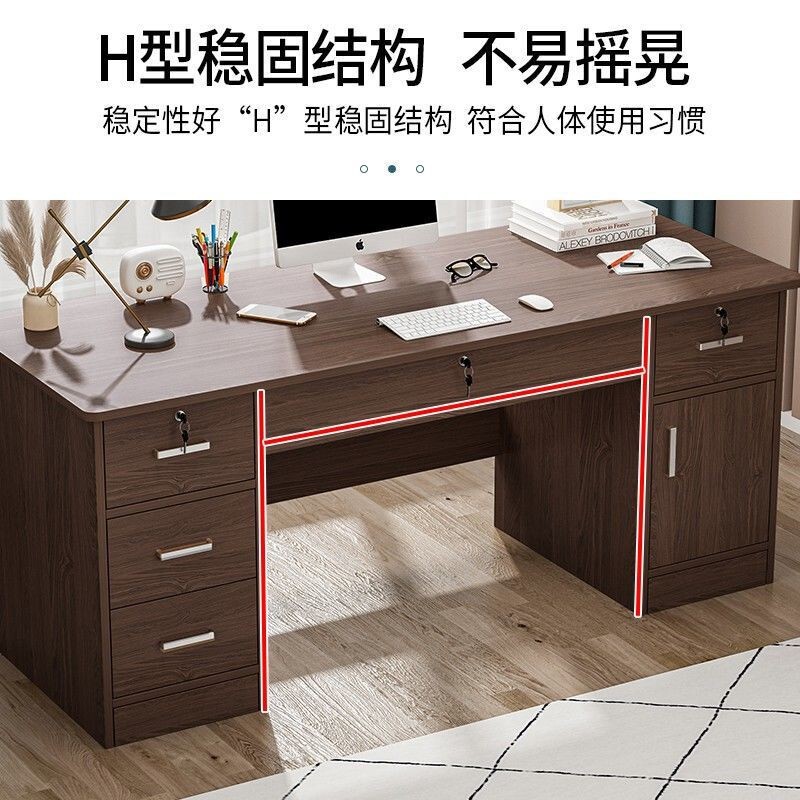 Computer Desk Desktop Home Study Desk Student Writing Desk Bedroom Office Desk 90cm with Installation Included