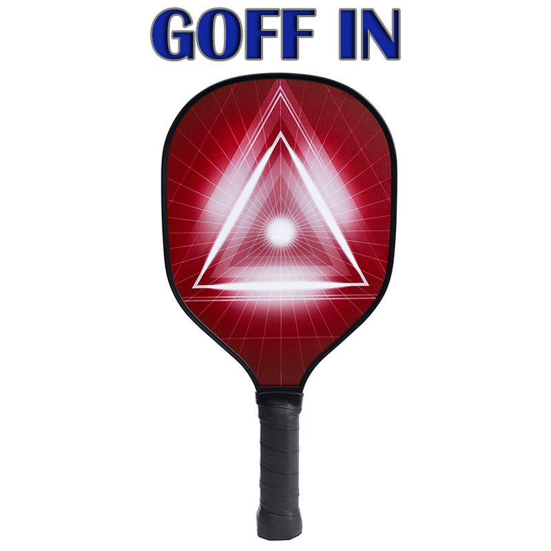 Pickleball Paddle Poplar Wood Pick Racquat Single Pack UV Printing Edge Pick Ball Sport