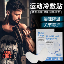 夏日冰敷贴运动防护营养关节护膝盖篮球户外水凝胶贴专用跑步