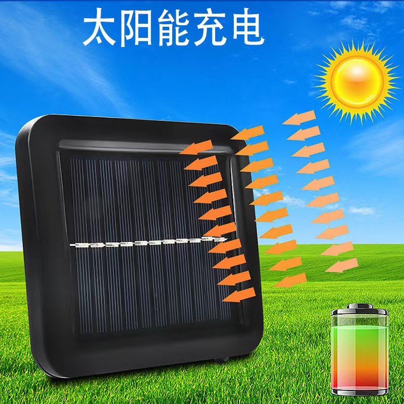 Lámpara de pared dividida solar transfronteriza al aire libre impermeable Cuerpo Humano inducción lámpara solar luz DE EMERGENCIA múltiple opcional