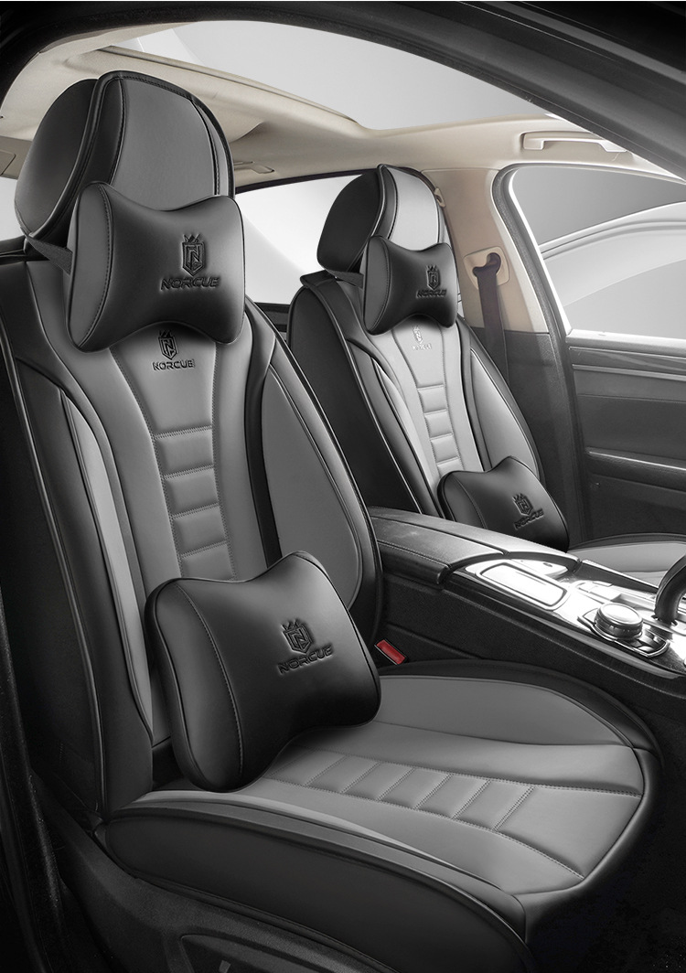 New All-Inclusive Full Leather Four-Season Universal Car Seat Cover Cushion Five-Seater All-Inclusive Seat Cover Amazon Foreign Trade Wholesale