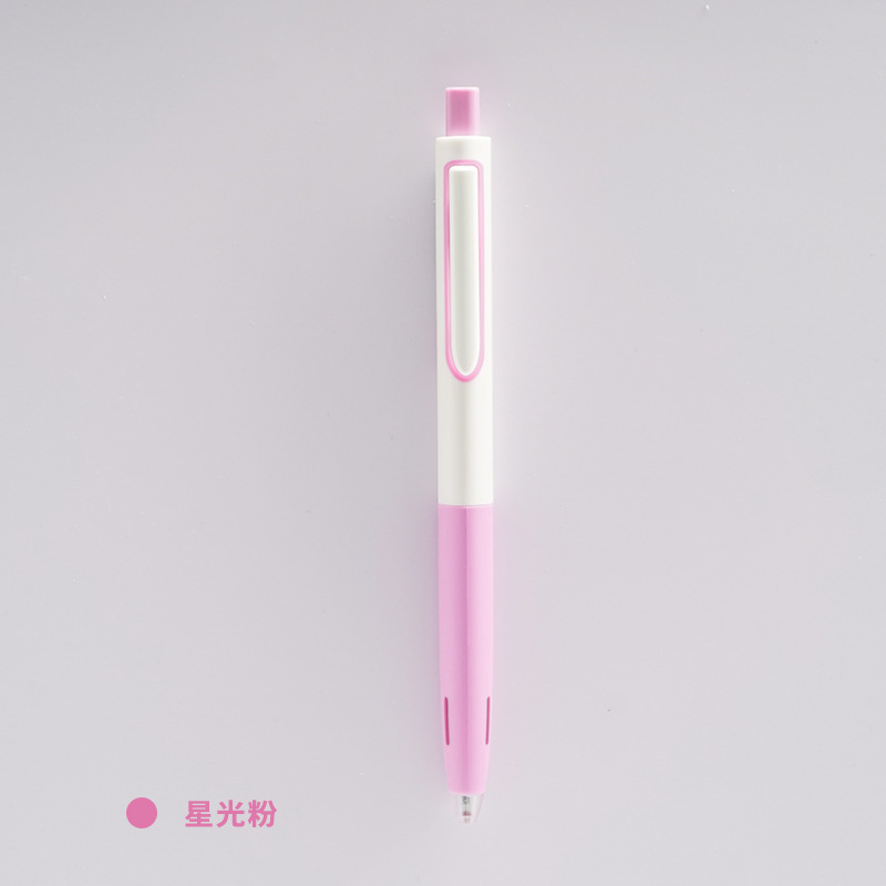 Dianshi DS-0154 タイム キャビン トライアングル プレス ゲル ペン 0.5mm ブラック サイレント サイン ペン|undefined
