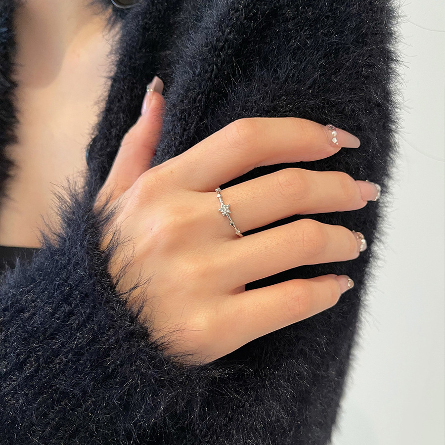 Glänzender Designer Ring Für Damen, Schick Und Komfortabel_voghion.com