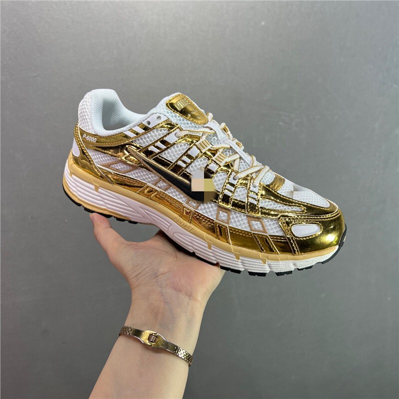 Cross-border P6000 low-top men's and women's sports shoes, retro running shoes, mesh breathable non-slip couple's running shoes Cross-border P6000 low-top men's and women's sports shoes, retro running shoes, mesh breathable non-slip couple's running shoes