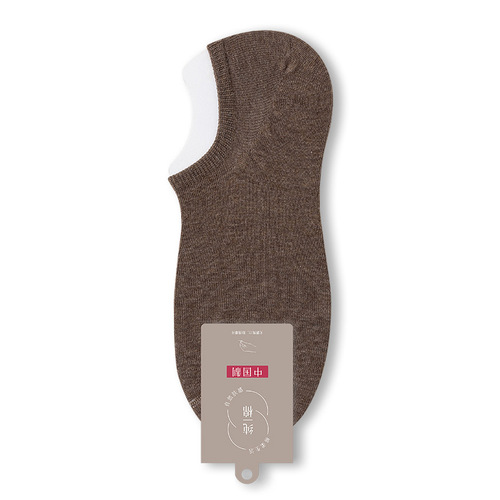Carefully selected pure cotton socks men's boat socks spring and summer thin antibacterial shallow mouth non-falling invisible socks wholesale cotton