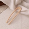 Khaki Chinese hairpin, 11cm