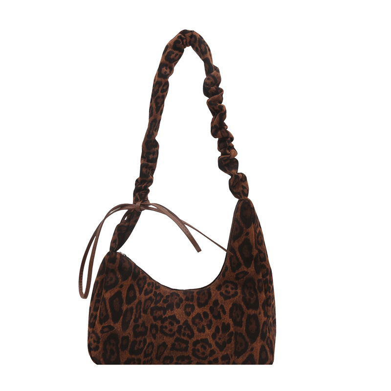 Bolso Tote con estampado de leopardo retro mujer 2024 otoño e invierno nuevo estilo de trabajo y viaje de gran capacidad Bolso de mensajero Bolso de hombro