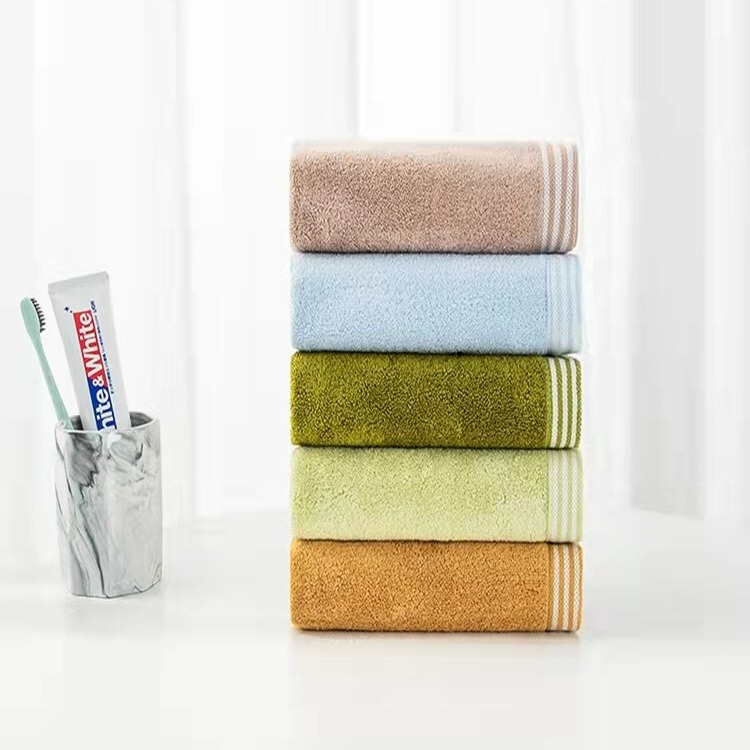 Wholesale gold cotton nurse towel MQ1188W cotton ecological grade untwisted thick soft absorbent