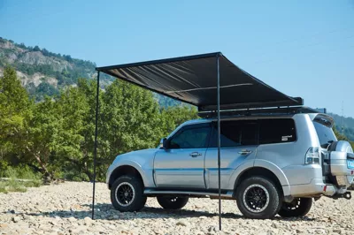 vinyl canopy camping tent, Avtomobil yan çətirləri - soft-bag-zipper-single-vinyl-canopy-1625